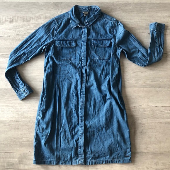 Bench Blue Denim Shirt Dress - Picture 1 of 14